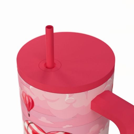 Εικόνα της Θερμός Estia Straw Tumbler XL Save The Aegean 900ml Love Ascend 01-41533