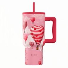Εικόνα της Θερμός Estia Straw Tumbler XL Save The Aegean 900ml Love Ascend 01-41533