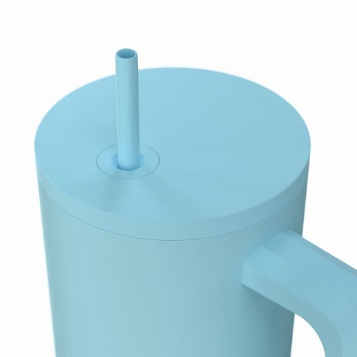 Εικόνα της Θερμός Estia Straw Tumbler XL Save The Aegean 900ml Arctic 01-41519