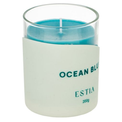 Εικόνα της Αρωματικό Κερί Estia Ocean Blue 200gr 04-41311