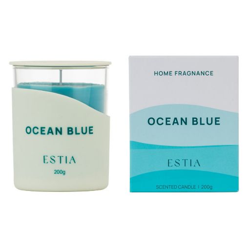 Εικόνα της Αρωματικό Κερί Estia Ocean Blue 200gr 04-41311