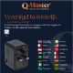 Εικόνα της Αντάπτορας Πρίζας Ταξιδιού Q-Master Universal 1x USB-A & 3x USB-C GaN 67W PWR001BLK67W
