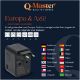 Εικόνα της Αντάπτορας Πρίζας Ταξιδιού Q-Master Universal 1x USB-A & 3x USB-C GaN 67W PWR001BLK67W