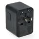 Εικόνα της Αντάπτορας Πρίζας Ταξιδιού Q-Master Universal 2x USB-A & 3x USB-C GaN 35W Black PWR001BLK35W