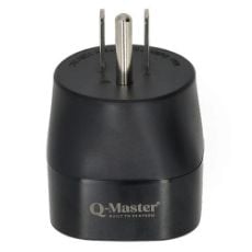 Εικόνα της Αντάπτορας Πρίζας Ταξιδιού Q-Master Type-F to Type-B (EU to USA) PWR003BLKEUS