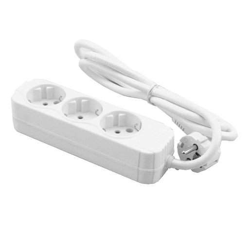 Εικόνα της Πολύπριζο MediaRange 3 Θέσεων 1.4m White MRCS201