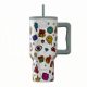 Εικόνα της Θερμός Estia Straw Tumbler XL Save The Aegean 900ml Urban Vibes 01-41540