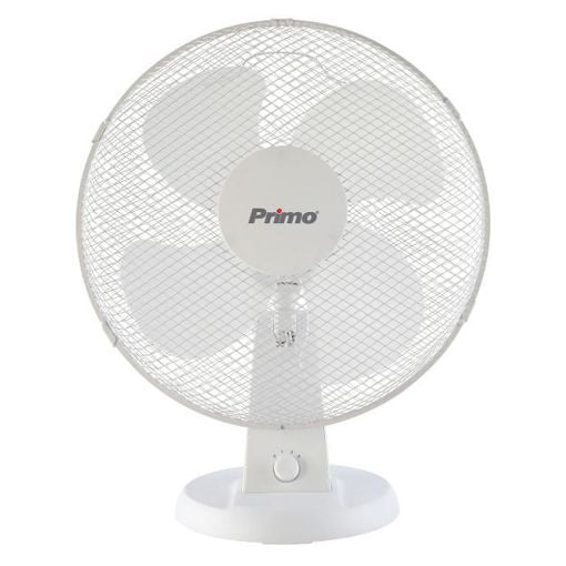 Εικόνα της Επιτραπέζιος Ανεμιστήρας Primo με 4 Πτερύγια 40cm 50W White PRTF-80547