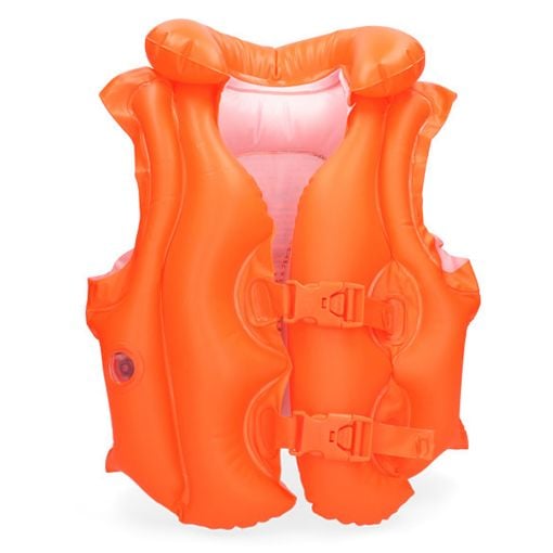 Εικόνα της Παιδικό Γιλέκο Κολύμβησης Intex Deluxe 50x47 cm Orange I03400560