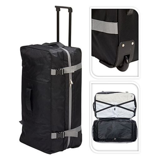 Εικόνα της Βαλίτσα ProWorld 75L 72x36x30 cm Black DG6000150