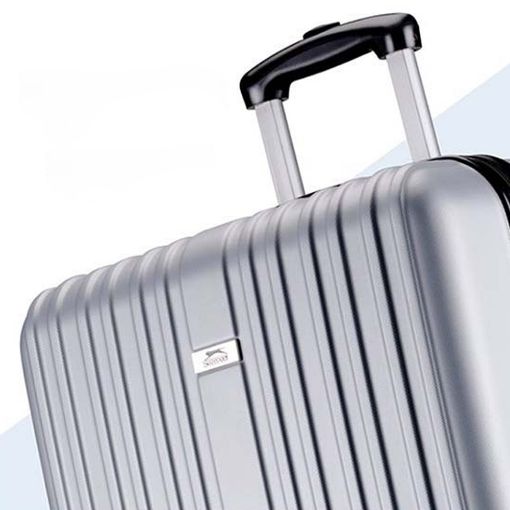 Εικόνα της Σετ Βαλίτσες Slazenger με Περιστρεφόμενους Τροχούς (63cm/43cm) Silver 871125224726