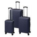 Εικόνα της Σετ Βαλίτσες ProWorld (46cm/43cm/36.5cm) Blue DG4700030