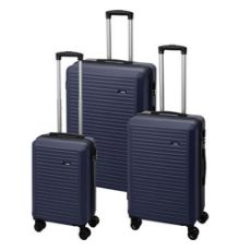 Εικόνα της Σετ Βαλίτσες ProWorld (46cm/43cm/36.5cm) Blue DG4700030