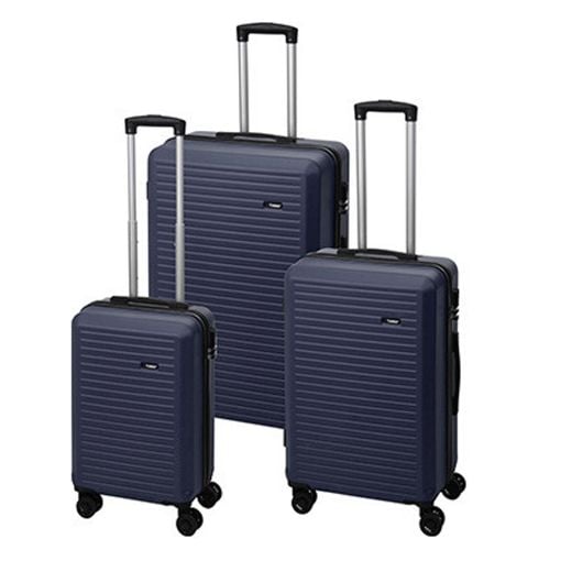 Εικόνα της Σετ Βαλίτσες ProWorld (46cm/43cm/36.5cm) Blue DG4700030