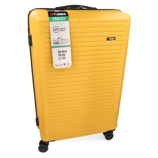 Εικόνα της Σετ Βαλίτσες ProWorld (46cm/43cm/36.5cm) Yellow DG4700040
