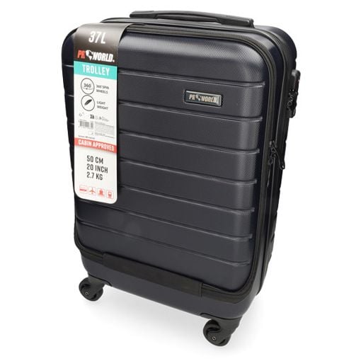 Εικόνα της Βαλίτσα Καμπίνας ProWorld 37L 35x22x55.5 cm Gray FB5000420