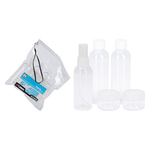 Εικόνα της Μπουκάλια Ταξιδίου ProWorld Transparent 5τμχ 170295890