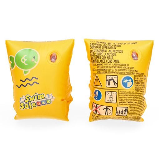 Εικόνα της Μπρατσάκια Κολύμβησης Bestway Swim Safe ABC WonderSplash Step C 25x15 cm Yellow 32033