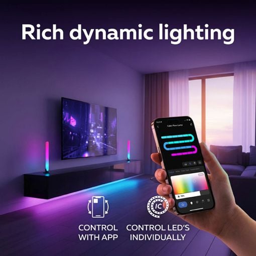 Εικόνα της Smart Light Bar Calex RGBIC WiFi/Bluetooth 6201000500