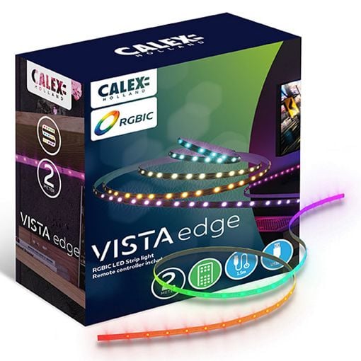 Εικόνα της LED Strip Calex Vibey RGBIC 2m 1801000201