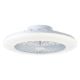 Εικόνα της Ανεμιστήρας Οροφής Brilliant Salerno 48.5cm με LED Φωτισμό RGBIC 3000-6500K & Τηλεχειριστήριο 40W White G60020/05