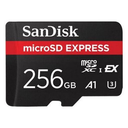 Εικόνα της Κάρτα Μνήμης microSD SanDisk Express 256GB PCIe 3.1 NVMe UHS-I SDSQXFN-256G-GN4NN