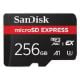 Εικόνα της Κάρτα Μνήμης microSD SanDisk Express 256GB PCIe 3.1 NVMe UHS-I SDSQXFN-256G-GN4NN