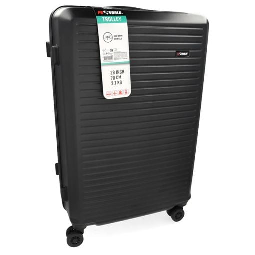 Εικόνα της Σετ Βαλίτσες ProWorld (46cm/43cm/36.5cm) Black DG4700050