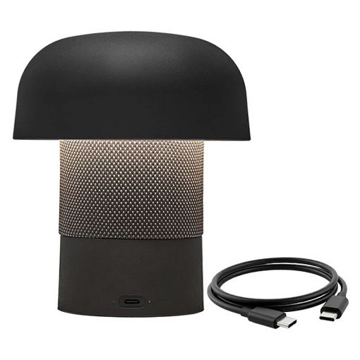 Εικόνα της Ηχείο Bluetooth - Φωτιστικό LED Kooduu Sensa Play Mini by JBL 8W Anthracite KO15-0101LS038-02