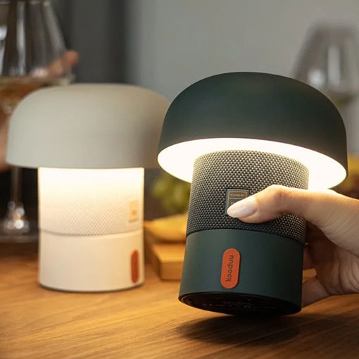 Εικόνα της Ηχείο Bluetooth - Φωτιστικό LED Kooduu Sensa Play Mini by JBL 8W Deep Aquamarine KO15-0101LS044-02