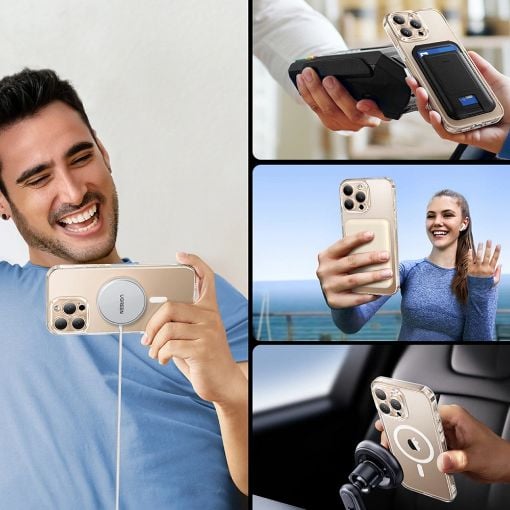 Εικόνα της Θήκη Smartphone Ugreen MagSafe for iPhone 16 Pro Τransparent 45923