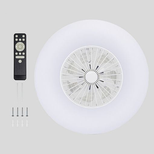 Εικόνα της Ανεμιστήρας Οροφής 123LED 60cm με LED Φωτισμό RGB 2700-6500K & Τηλεχειριστήριο 54W White