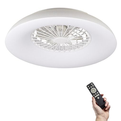 Εικόνα της Ανεμιστήρας Οροφής 123LED 60cm με LED Φωτισμό RGB 2700-6500K & Τηλεχειριστήριο 54W White