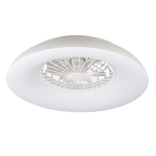 Εικόνα της Ανεμιστήρας Οροφής 123LED 60cm με LED Φωτισμό RGB 2700-6500K & Τηλεχειριστήριο 54W White