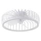Εικόνα της Ανεμιστήρας Οροφής Brilliant Capo 48cm με LED Φωτισμό 2700-6500K & Τηλεχειριστήριο 36W White G80920/05