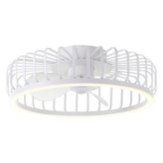 Εικόνα της Ανεμιστήρας Οροφής Brilliant Capo 48cm με LED Φωτισμό 2700-6500K & Τηλεχειριστήριο 36W White G80920/05