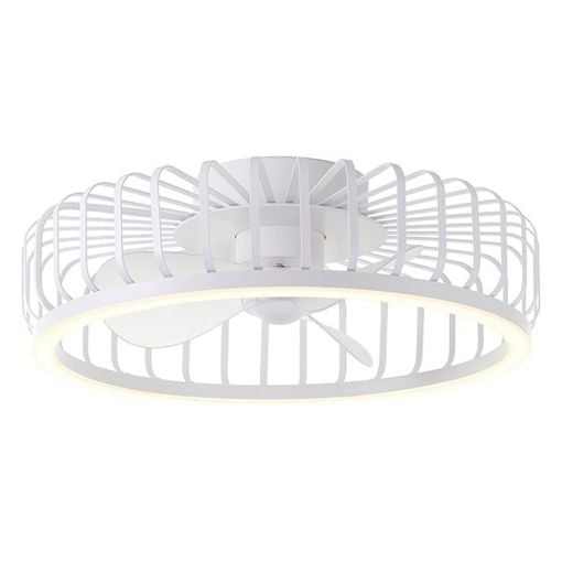 Εικόνα της Ανεμιστήρας Οροφής Brilliant Capo 48cm με LED Φωτισμό 2700-6500K & Τηλεχειριστήριο 36W White G80920/05