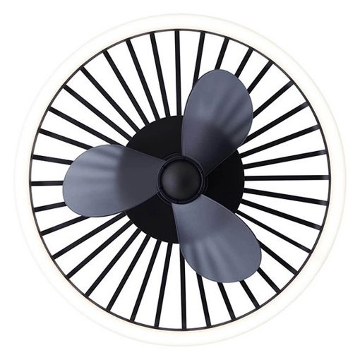 Εικόνα της Ανεμιστήρας Οροφής Brilliant Capo 48cm με LED Φωτισμό 2700-6500K & Τηλεχειριστήριο 36W Black G80920/06