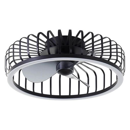 Εικόνα της Ανεμιστήρας Οροφής Brilliant Capo 48cm με LED Φωτισμό 2700-6500K & Τηλεχειριστήριο 36W Black G80920/06