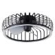 Εικόνα της Ανεμιστήρας Οροφής Brilliant Capo 48cm με LED Φωτισμό 2700-6500K & Τηλεχειριστήριο 36W Black G80920/06