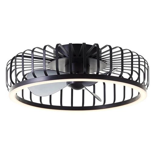 Εικόνα της Ανεμιστήρας Οροφής Brilliant Capo 48cm με LED Φωτισμό 2700-6500K & Τηλεχειριστήριο 36W Black G80920/06