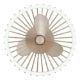 Εικόνα της Ανεμιστήρας Οροφής Brilliant Capo 48cm με LED Φωτισμό 2700-6500K & Τηλεχειριστήριο 36W Sand G80920/06