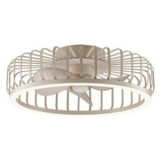 Εικόνα της Ανεμιστήρας Οροφής Brilliant Capo 48cm με LED Φωτισμό 2700-6500K & Τηλεχειριστήριο 36W Sand G80920/06