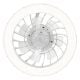 Εικόνα της Ανεμιστήρας Οροφής Brilliant Fanora 46cm με LED Φωτισμό RGBIC 2700-6500K & Τηλεχειριστήριο 30W White G81080/05