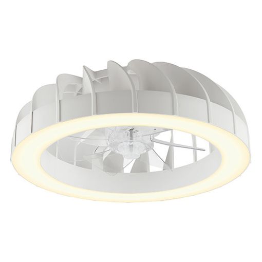 Εικόνα της Ανεμιστήρας Οροφής Brilliant Fanora 46cm με LED Φωτισμό RGBIC 2700-6500K & Τηλεχειριστήριο 30W White G81080/05