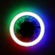 Εικόνα της Ανεμιστήρας Οροφής Brilliant Fanora 46cm με LED Φωτισμό RGBIC 2700-6500K & Τηλεχειριστήριο 30W Black G81080/06