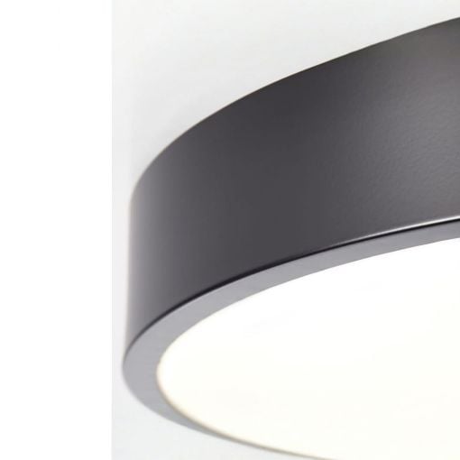 Εικόνα της Πλαφονιέρα Οροφής Brilliant Slimline 3000Κ 1500lm 12W IP20 33cm Black/White G97013/06