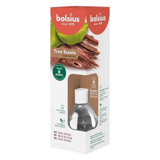 Εικόνα της Αρωματικό Χώρου Bolsius True Scents Oud Wood με Στικ 60ml 101924970470