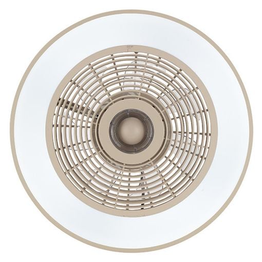 Εικόνα της Ανεμιστήρας Οροφής Brilliant Catania 48.6cm με LED Φωτισμό RGBIC 2700-6500K & Τηλεχειριστήριο 40W Sand G81205/09