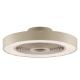 Εικόνα της Ανεμιστήρας Οροφής Brilliant Catania 48.6cm με LED Φωτισμό RGBIC 2700-6500K & Τηλεχειριστήριο 40W Sand G81205/09